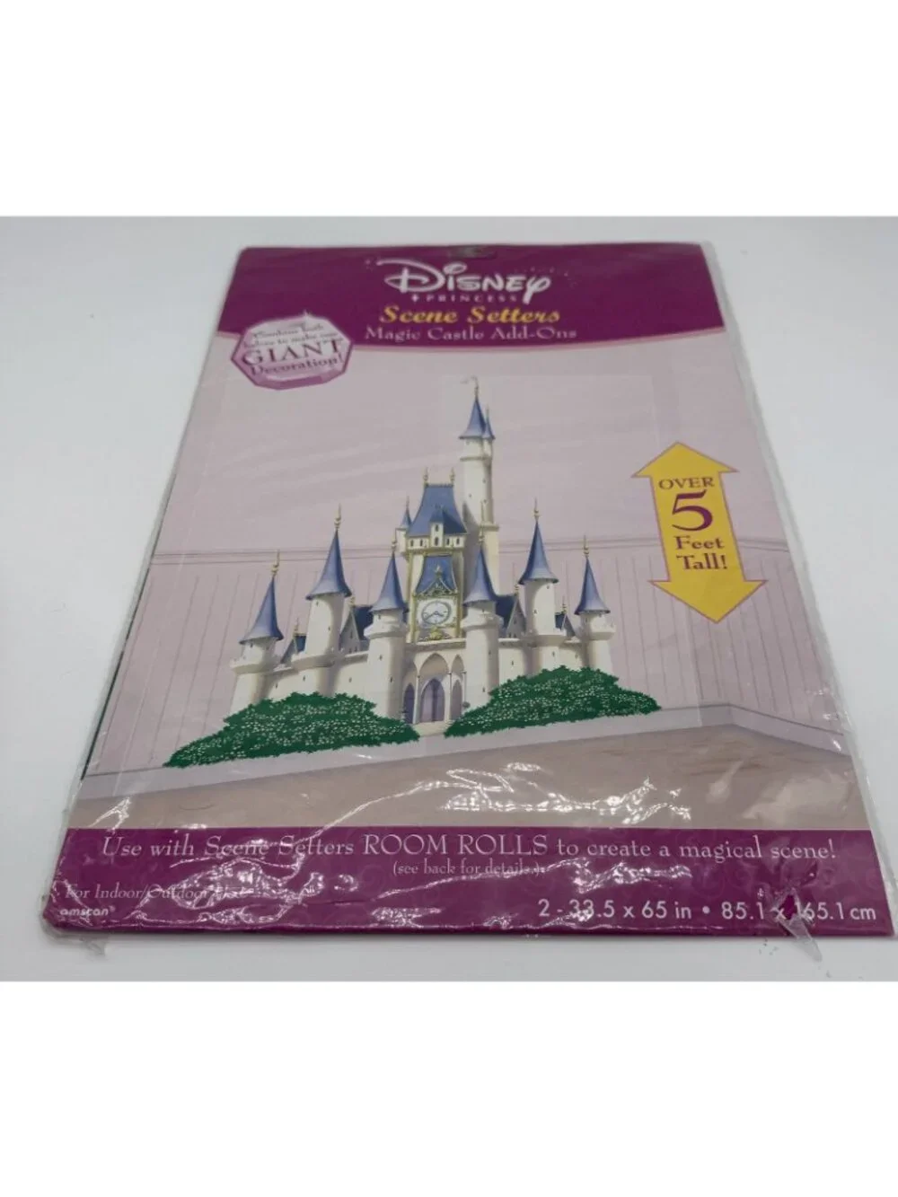 Disney Princess Scene Setters Magic Castle Add-ons Decoration 5 Feet Tall